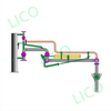 Oil High Efficiency Top Loading Arm with Vapor Recovery