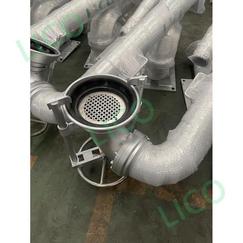 Stainless Steel Truck Bottom Loading Arm With PTFE